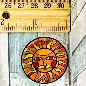 🌀10/$10🌀 Holographic Mosaic Window Reusable Sticker Decal